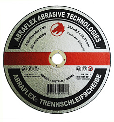 230х2.5х22.23 мет. А 30 S BF / ABRAFLEX
