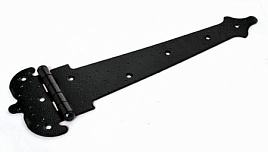 Петля-стрела  фигурная ПС-300 черный матовый
