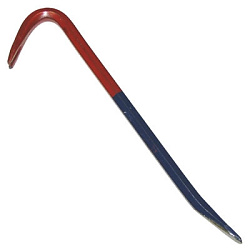 Гвоздодёр с сине-красной ручкой бол. 43см
