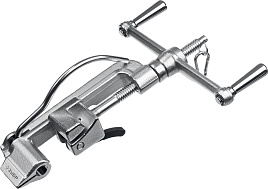 ИНВ-20, 2 в 1, инструмент для натяжения и резки стальной монтажной ленты, Профессионал
