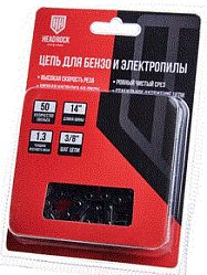 Цепь для пилы 14" (35см) 50зв. шаг 0,375 - 3/8" паз 1.3 - 0,05" / Headrock
