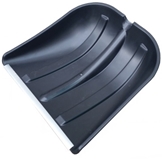 Лопата снеговая 415 х 410 х 32чер. al.планка без черенка "Снегурочка"
