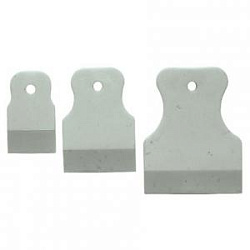 Набор шпателей (40, 60, 80 мм), белая резина
