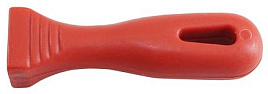 Ручка для напильников пластиковая красная д.5
