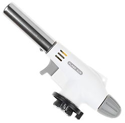 Горелка газовая на баллон с пьезоподжигом (универсальная) белая  "TORGWIN" 1/10/100 шт /T181160
