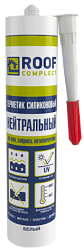 Герметик силик. б/ц нейтральный 280ml Roof Complect
