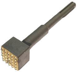 Бучарда SDS-MAX 45х45х245мм 25 зубьев ТВЕРДОСПЛАВНАЯ
