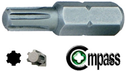 Бита 1/4" C6.3 RIBE 4х25мм
