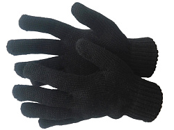  Перчатки утепленные трикотажные полушерстяные двойные
