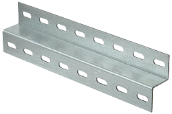 Z-образный профиль 32х40х32 х 3,0м оцинкованный перфорированный A=40 e=2 h=32х40х32 L=3000
