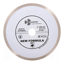 230 х 25.4 х 10 New Formula Wet

