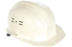 Каска защитная Исток (белая) храповик

