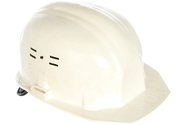 Каска защитная Исток (белая) храповик
