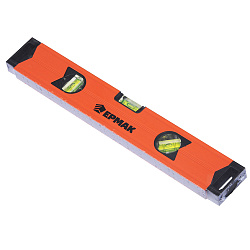 Уровень  40 см. магнитный три колбы одна поворотная Ермак Profi
