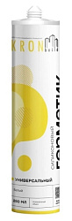 Герметик силик. белый универс. 280 ml KRONbuild
