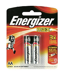 AAA 1.5 V Alkaline "ENERGIZER" MAX (упак.2шт)
