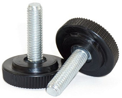 Опора резьбовая круглая M 8х40 D25мм.
