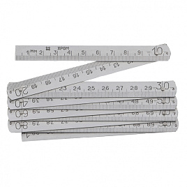 Метр складной, металлический Россия
