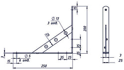 250 х 200 полимер белый
