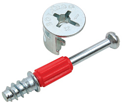 Стяжка 15х11,5 + стойка с пласт. 45 мм саморез (фас.50шт)
