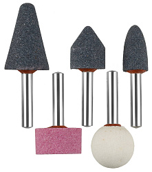 Камни точильные для дрели (5шт)
