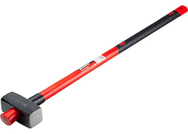 Кувалда  4 кг. кованая фиберглассовая обрезиненная рукоятка 900мм
