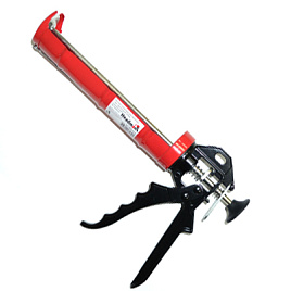 Пистолет д/герметика полукорпусной усиленный с мет. фиксатором
