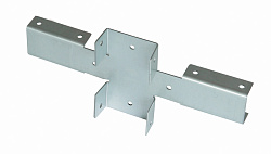 Х - кронштейн забора наружный 60 х 40 оц.
