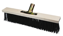 Щетка тротуарная 500мм, на деревянной колодке 5-ти рядная, без черенка,
