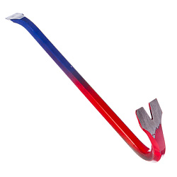 Гвоздодёр с сине-красной ручкой 30см
