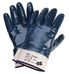  Перчатки нитриловые (крага, полный 2 облив)
