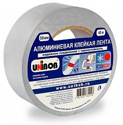 Алюминиевая клейкая лента 48мм х 40м х 40мкм

