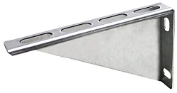 Кронштейн L 100х60 30мм опорный, оц.
