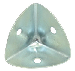 Уголок трехсторонний 30х30х30 цинк.
