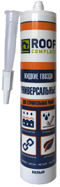 Клей жидкие гвозди Roof Complect белые 300мл.
