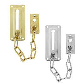 Цепочка дверная металл (хром / золото)
