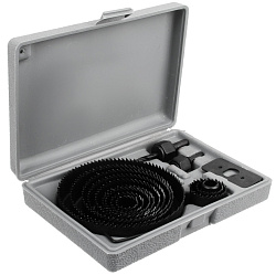 Набор пил кольцевых (19-127мм), 17пр ЕРМАК 
