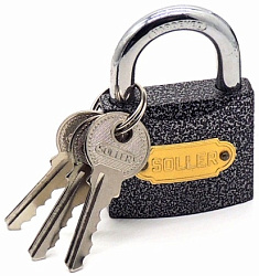 HG365-50 d8мм 3 ключа глянц.
