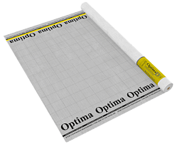 Гидро-пароизоляция Optima D tape / 35 кв.м универсальная повышенной прочности для кровли, фасада и перекрытий. СО ВСТРОЕННОЙ КЛЕЕВОЙ ПОЛОСОЙ
