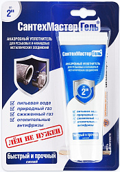 Герметик резьбовой сантехмастер Гель Синий,тюбик 60гр,блистер
