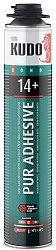 Клей-пена для теплоизоляции KUDO PUR ADHESIVE PROFF 14+
