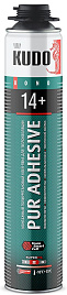 Клей-пена для теплоизоляции KUDO PUR ADHESIVE PROFF 14+
