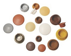 Заглушка п\отв. D  8мм /Белый  (фас.20шт)
