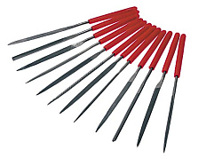 Набор надфилей 3*140 мм 12 шт.
