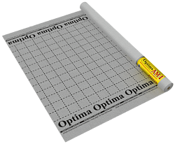 Мебрана Optima AM / 70кв.м супердиффузионная паропроницаемая для кровли, фасада и перекрытий
