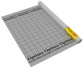 Мебрана Optima AM / 70кв.м супердиффузионная паропроницаемая для кровли, фасада и перекрытий
