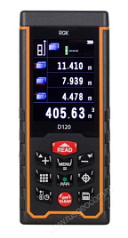 Лазерный дальномер-рулетка RGK D120
