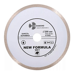 200 х 25.4 х 10  (переходные кольца на 22.23мм) New Formula Wet
