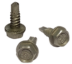 4,8х16 ( фас.100шт) б/шайбы (св.№2) антикор. покр. PRO 1000
