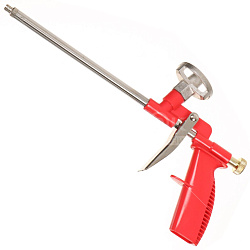 Пистолет д/пены ЭКО профи красный
